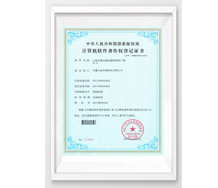 兒童好色先生TV免费版檢測儀軟件著作權專利證書